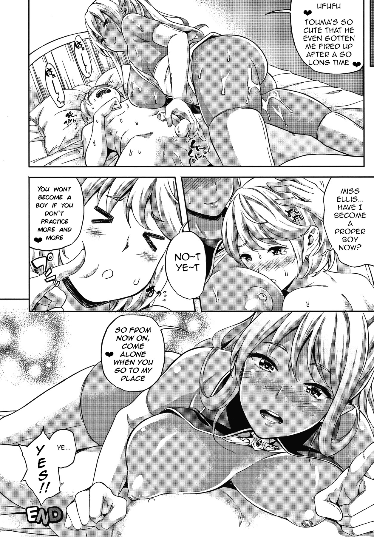 Hentai Manga Comic-Hero's Play-Believe Ban!-Read-10